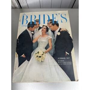 Vintage 1957 The Bride's Magazine Summer 1957-Vol 23 No. 4 Bridal Wedding Retro